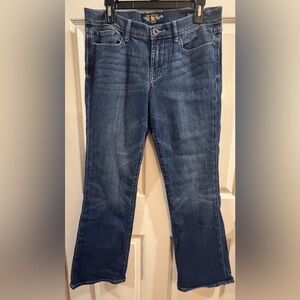 Lucky Brand Women's Straight-Leg Dark Blue Jeans